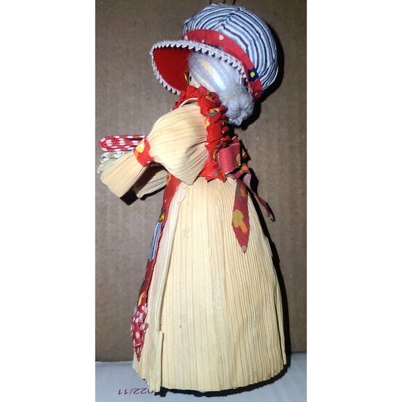 Vintage‎ 1980s Corn Husk Gramma 6.5" tall Kurt S Adler - Picture 2 of 5